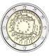 2 Euro Belgique 2015 Drapeau