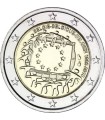 2 Euro Belgique 2015 Drapeau