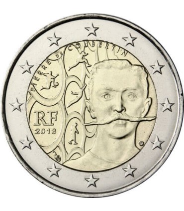2€ FRANCE 2013 Coubertin