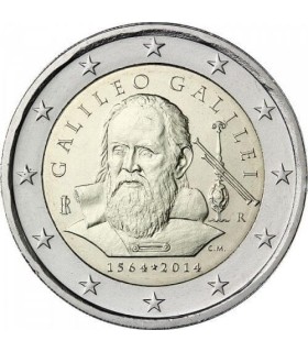 2 euro commemorative Italie 2014-Galilée