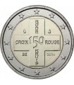 2 euro commémorative Belgique croix rouge 2014