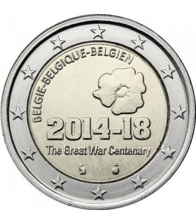 2 euro commémorative BELGIQUE 2014