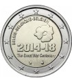 2 euro commémorative BELGIQUE 2014