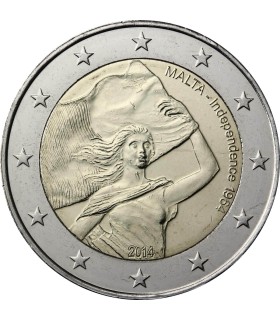 2 euro commemorative  MALTE 2014
