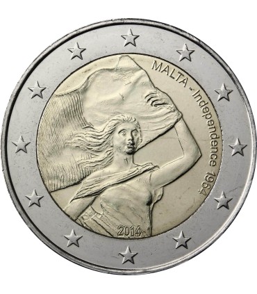 2 euro commemorative  MALTE 2014