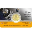 Coincard Flamande 2 Euro Belgique 2017 Université de Liège