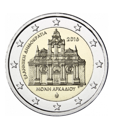 2 euro Grèce 2016 Monastère Arkadi