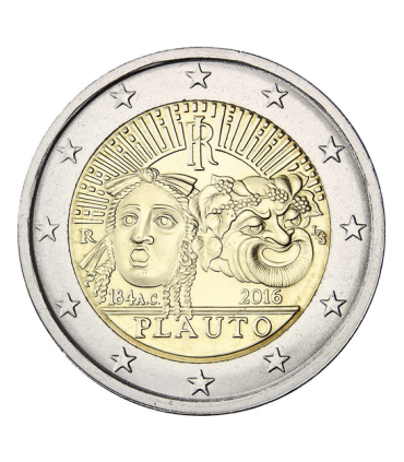 2 Euro Italie 2016 Plaute