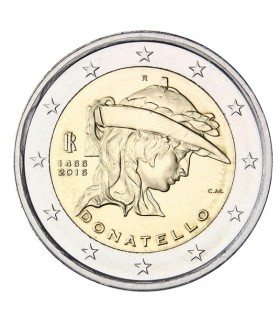 2 Euro Italie 2016 Donatello