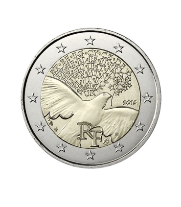 2 Euro France 2015 - 70 ans de la Paix