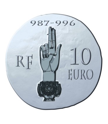 10 Euro 2012 Hugues Capet - Description :

Les pièces de collection sur Saint-Louis au sein de la
collection « de Clovis à la Ré