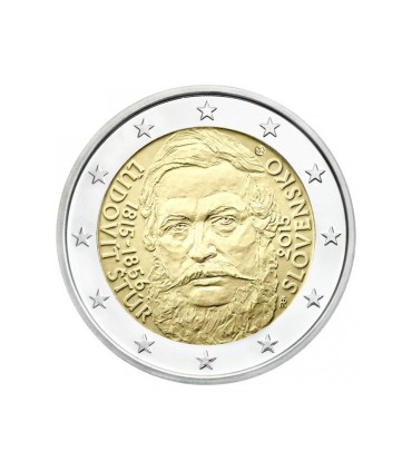 2 Euro Slovaquie 2015 Ludovit Stur - 
	Description:

	 

	Pièce de 2 Euro Commémorative sur le thème du 200e anniversaire de la 