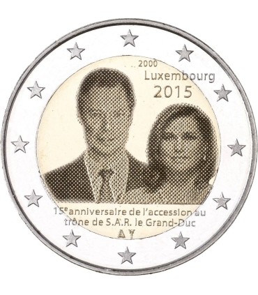 2 euro commemorative Luxembourg 2015