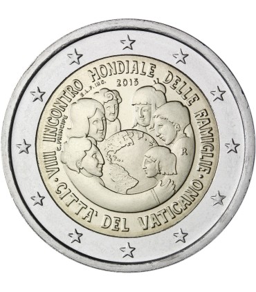 2 Euro Belle Epreuve Vatican 2015 - 
	 

	 2 € commémorative Vatican 2015 en qualité Belle Epreuve

	La première pièce de 2€ Com