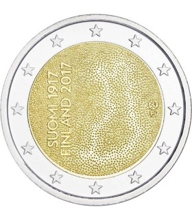 2 Euro  Finlande 2017 Independance