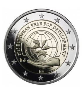 2 Euro Belgique 2015 BE - 
	 

	Description:

	 

	Nouvelle pièce de 2 Euros Belgique 2015 sur le thème de l'année du developpem