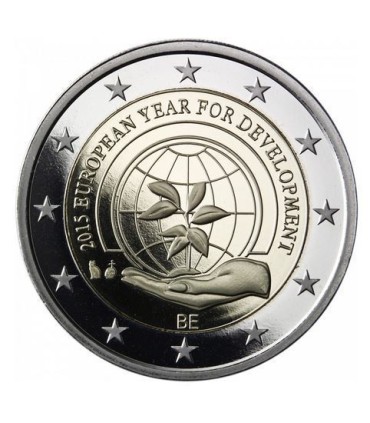 2 Euro Belgique 2015 BE - 
	 

	Description:

	 

	Nouvelle pièce de 2 Euros Belgique 2015 sur le thème de l'année du developpem