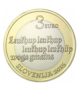 3 Euros Slovénie 2015