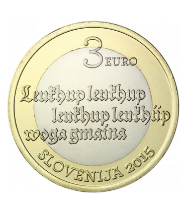 3 Euros Slovénie 2015