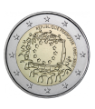 2 Euro France 2015 Drapeau