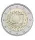 2 Euro Lituanie 2015 Drapeau