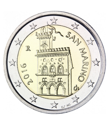 2 euro courante Saint Marin 2016