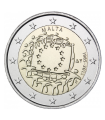 2 Euro Malte 2015 Drapeau