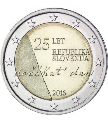 2 Euro Slovénie 2016 Indépendance