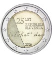 2 Euro Slovénie 2016 Indépendance