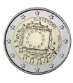 2 Euro Slovaquie 2015 Drapeau