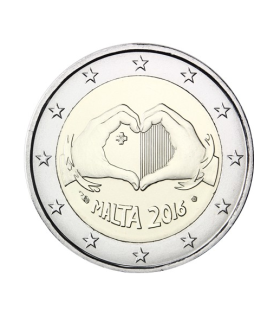 2 Euro Malte 2016 - Amour