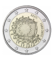 2 Euro Estonie 2015 Drapeau