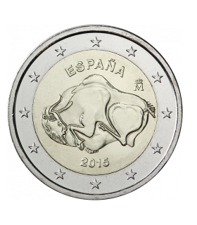 2 euro commemorative Espagne 2015 Grotte Altamira