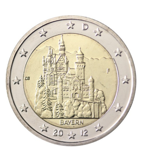 2 Euro ALLEMAGNE 2012 Baviere
