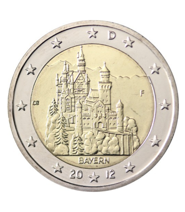 2 Euro ALLEMAGNE 2012 Baviere