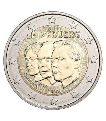 2 Euro LUXEMBOURG 2011 Grand Duc Jean