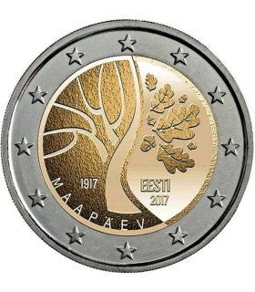 2 Euro Estonie 2017 Chemin vers l'Indépendance