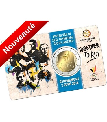 2 Euro Belgique 2016 coincard -   Version Flamande                                                               

Thème:   2 