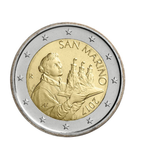 2 Euro Saint Marin 2017 Nouvelle effigie