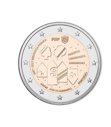 2 Euro Portugal 2017 Jeux 150 ans Police Securite publique