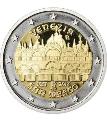 2 Euro Be Italie 2017 Basilique San Marco