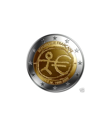 2Euro EMU France 2009 - France 2009 - 2 € - 10 ans de l'Euro * Référence Produit : FR_S09001 * Diamètre: 25,75 mm * Poids: 8,47 