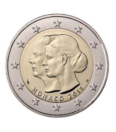 2 Euro MONACO 2011 MARIAGE UNC
