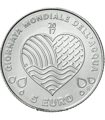 5 Euro Saint Marin 2017 Acqua
