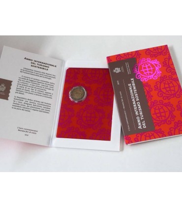 2 Euro Saint Marin 2017 Tourisme Durable