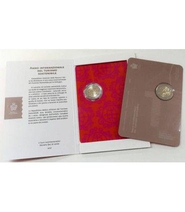 2 Euro Saint Marin 2017 Tourisme Durable