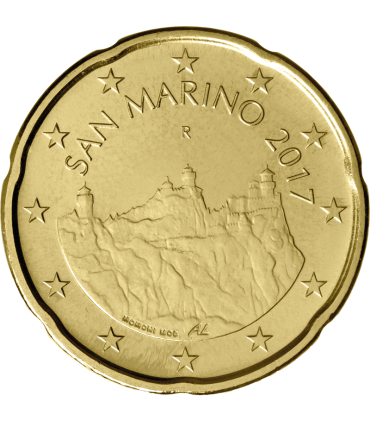 1€ + 20 cts St Marin 2017