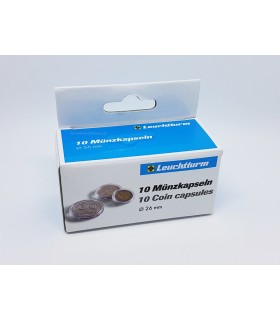 Capsules Leuchtturm pour pièce de 2 Euro.