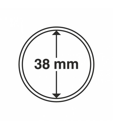 CAPSULES POUR PIÈCE DE 38 MM