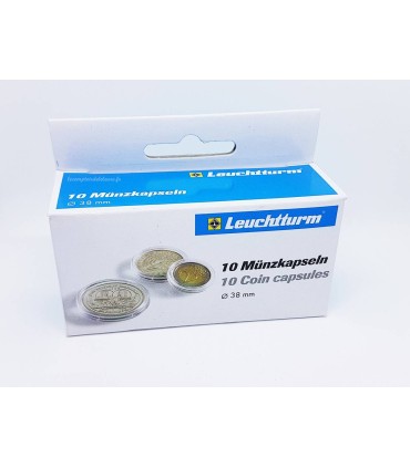 CAPSULES POUR PIÈCE DE 38 MM
